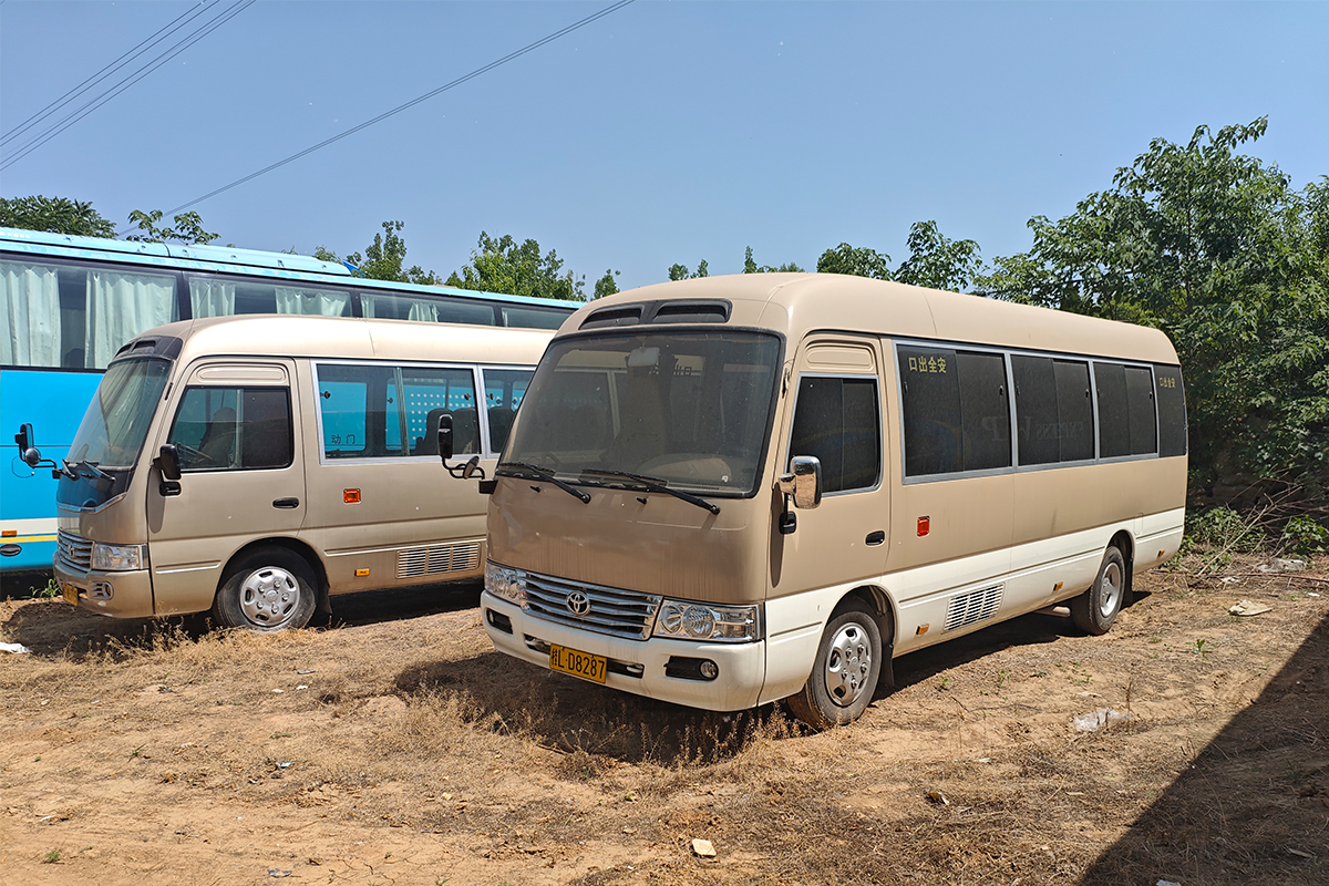 USED Toyota Coaster Bus